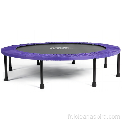 Trampoline de fitness pliable en acier intérieur unisexe